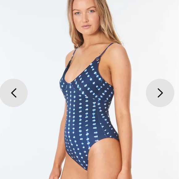 Rip Curl Surf Shack Good Coverage One Piece Swimsuit Small - Picture 2 of 13